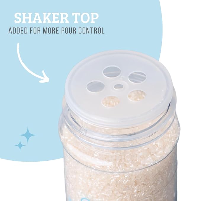 Sweets Indeed White Decorating Sugar – White Sanding Sugar Crystals for Baking & Decorating Cupcakes, Cookies, Cakes & Desserts – Wedding, Holiday & Party Topping – 5.11 ounces