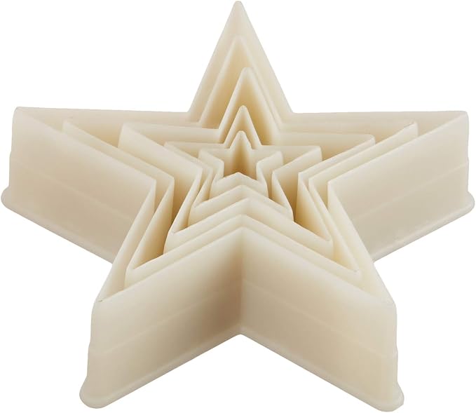 Mercer Culinary 5-Piece Star Plain Nylon Cutter Set
