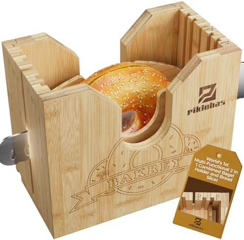 Bagel Slicer+8 Inch Bread Knife