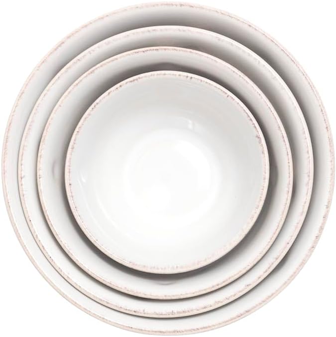 Juliska Berry & Thread Nesting Prep Bowl Set/4 - Whitewash