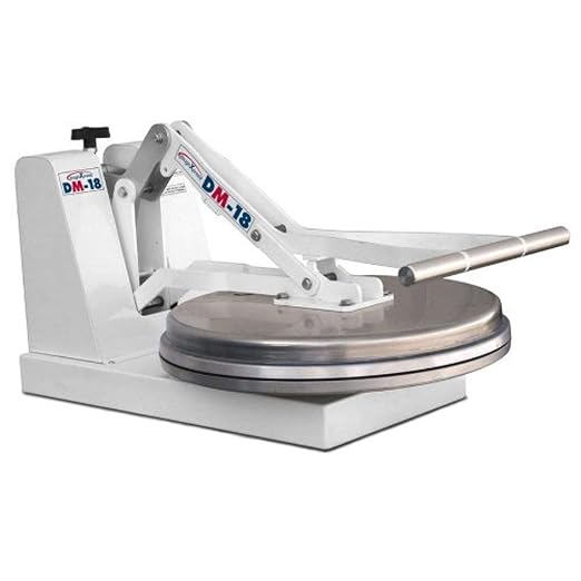 70443 DM-18NH Manual Cold Dough Press with 18" Platens, 18" Width x 15" Height x 28-1/8" Depth