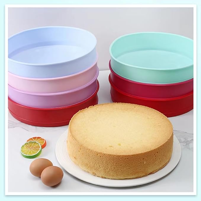 Springform Cheesecake Pan Protector for 9'',9.5'' Springform, Round Cheesecake Water Bath, Chrismtas Silicone Baking Pan Accessories, Preventing Water from Entering10 inch