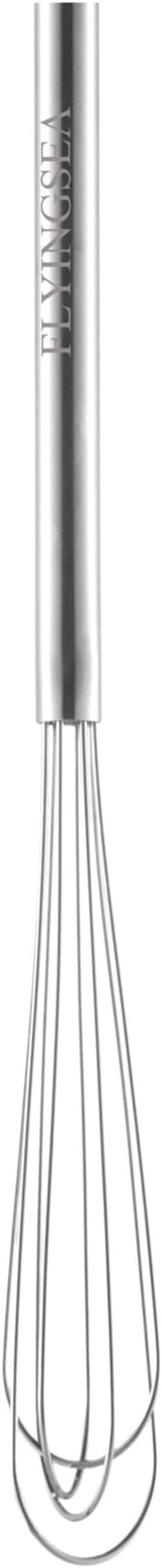FLYINGSEA whisk,Mini whisks,small wisk,whisks for cooking,Whisk stainless steel,Cooking and Kitchen Gadget.1 Pcs