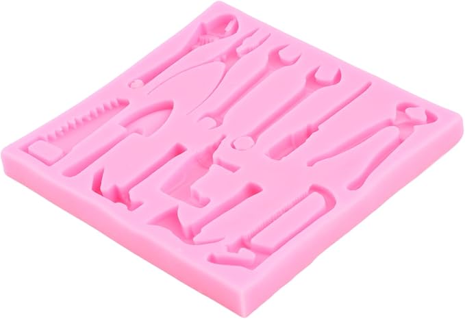 Construction Tools Silicone Molds Hand Tools Chocolate Fondant Mold For Cake Decoration Cupcake Topper Candy Paste Gum Polymer Clay