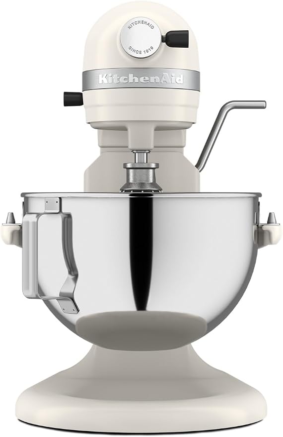 KitchenAid 5.5 Quart Bowl-Lift Stand Mixer with 11 Speeds, KSM55SXXX, Porcelain White