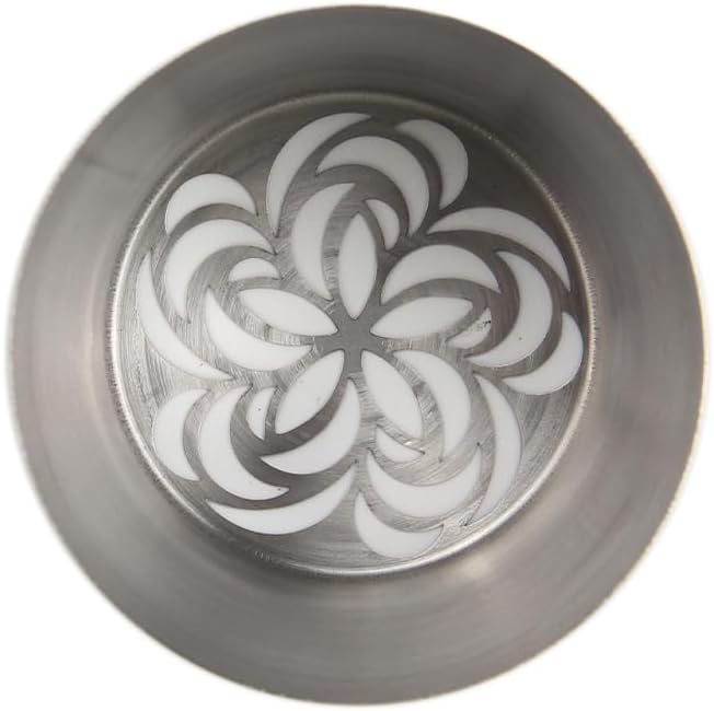 1 Piece Stainless Steel Extra Large Spiral Swirl Flowers Icing Tip,Pastry Frosting Piping Nozzle, Marshmallow Bouquet Icing Tips, Cake Decorating Piping Tip,Baking Tools for Cookies Cupcake Decoration