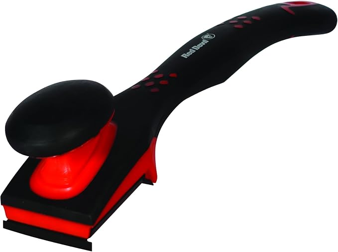 Red Devil 3160 2 1/2" Heavy-Duty Four-Edge Scraper with Contour Handle