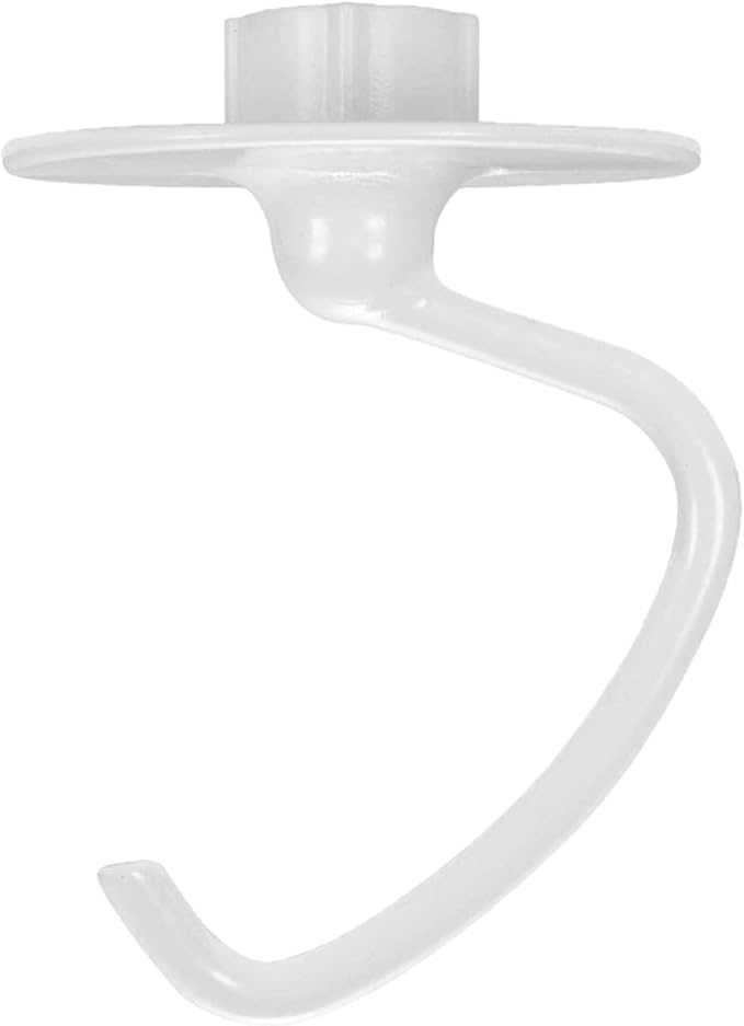Replacement Glass Mixer Bowl with Lid and Attachments Set, 4.5-5 Qt,Compatible with Kitchenaid Tilt-Head Stand Mixers, Includes Beaters, Dough Hook, Wire Whip (Frosted color)