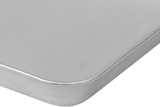 Stainless Steel Baking Tray Premium Thickened Large Rectangular Baking Sheet Pan for Grilling Steaming Roasting Professional Home Kitchen Use Durable Stainless Steel Material (Medium)