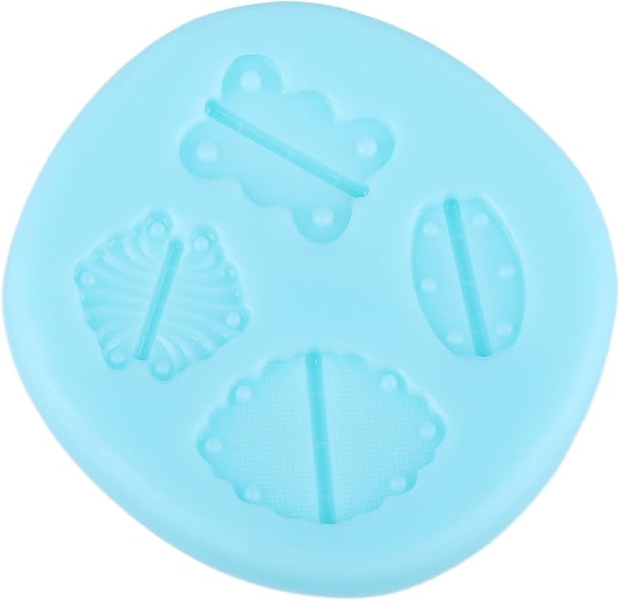 Hand Tools Silicone Molds Hinge Fondant Mold for Cake Decorating Cupcake Topper Chocolate Candy Gum Paste Polymer Clay