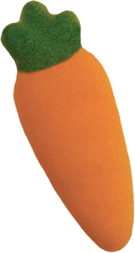 Lucks Dec-Ons Decorations Molded Sugar/Cup-Cake Topper, Medium Carrot, 1.25 Inch, 231 Count