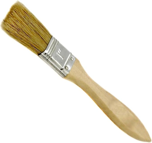 Rocky Mountain Goods Wood Handle Pastry Brush – 7.5” Natural Bristle Basting Brush for Baking, Glazing & BBQ – Soft Bristles for Even Coating – Perfect for Pastries, Meats & Sauces