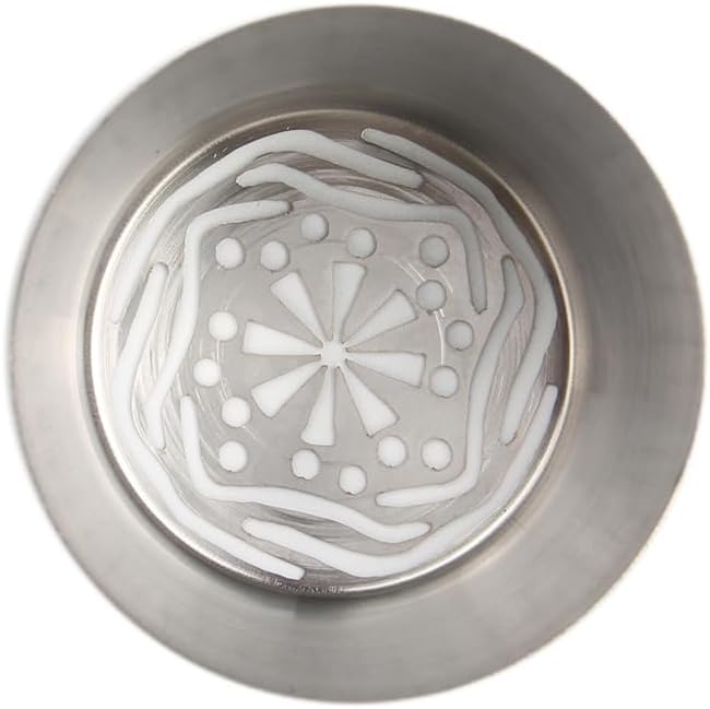 1 Piece Stainless Steel Extra Large Compact Flower Icing Tips,Pastry Frosting Russian Piping Nozzles for Marshmallow Bouquet,Cake Decorating Dessert Piping Tips,Flower Frosting Nozzles for Decorating