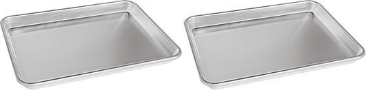 Fat Daddio's SP-QTR Natural Aluminum Quarter Sheet Pan (Pack of 2)