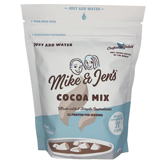 Mike & Jen’s Hot Cocoa Mix. 5 Simple Ingredients. 12 Ounce Package (11 Servings)