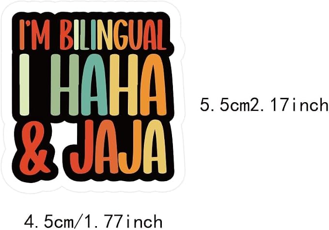 Spanish Teacher Stickers | Fun Educational Decals for Laptop, Waterbottle, Notebook | Gifts for Educator, Professor & Language Learners