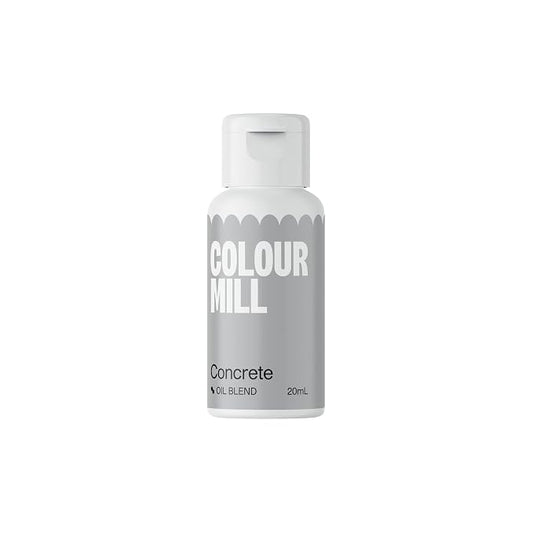 Colour Mill Oil Blend Food Coloring, 20 Milliliters Concrete
