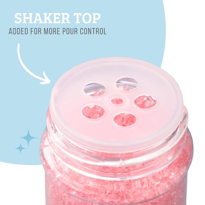 Sweets Indeed Valentines Day Dye-Free Pink Sanding Sugar | Natural Pink Decorating Sugar for Cakes, Cupcakes & Cookies | No Artificial Dyes, Gluten-Free | 3.35 ounces