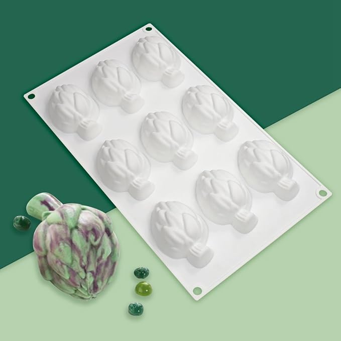 mostsom Thistle Shape Bakery Molds Silicone Baking Pan For Pastry Cake Form For Cupcake Muffin Mold Donuts Silicone Soap Mould Chocolate