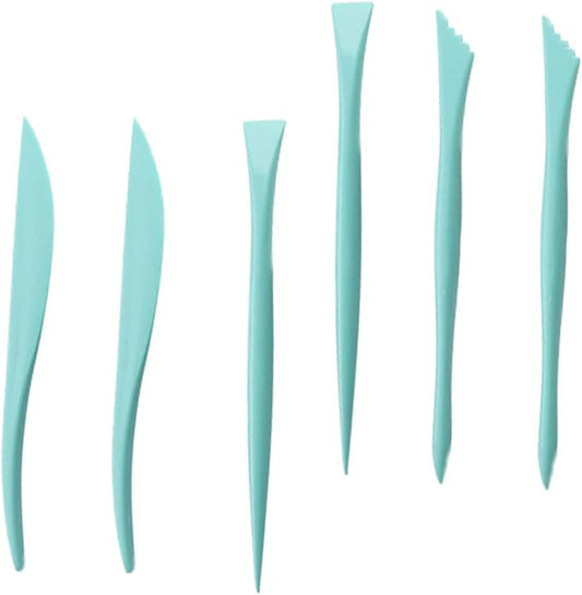 1set Fondant Modeling Tools Set Cake Sculpting Kit for Sugar Paste Decoration Lightweight for Home Baking and