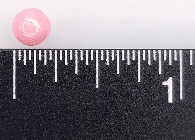 NCS Pink Shimmer 4mm Edible Sugar Pearls Sprinkles – Cupcake, Cake, Cookie & Baking Decorations, 7 oz