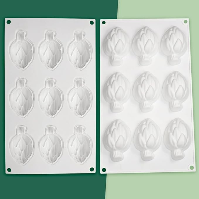 mostsom Thistle Shape Bakery Molds Silicone Baking Pan For Pastry Cake Form For Cupcake Muffin Mold Donuts Silicone Soap Mould Chocolate