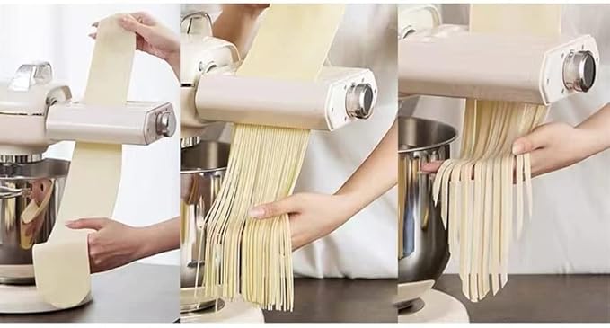 ZACME 3 in 1 Pasta Maker Attachment for ZACME Stand Mixers
