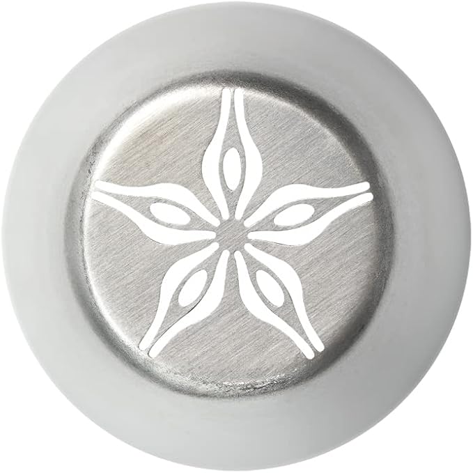 Restaurantware-Russian Piping Tip, 1 Lily Cake Decor Piping Tip - #20, Corrosion-Resistant, Stainless Steel Decorating Tip For Frosting, Dishwashable, Decorate Cupcakes, Cakes, or Cookies