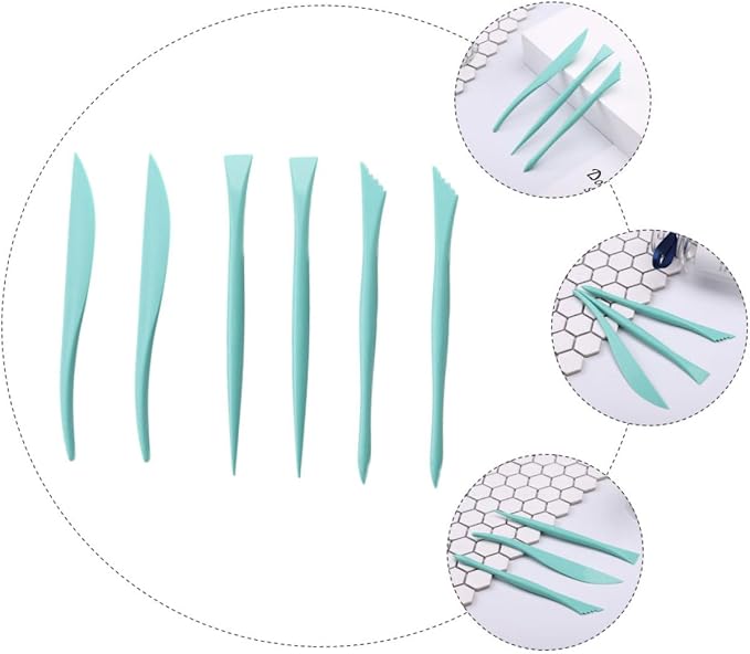 Fondant Shaping Tools 6pcs Cake Decorating Kit Perfect for Fondant Modeling and Cake Sculpting
