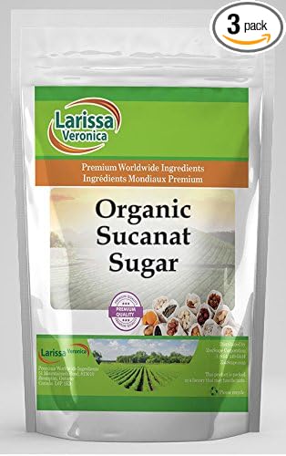 Organic Sucanat Sugar (16 oz, ZIN: 525932) - 3 Pack