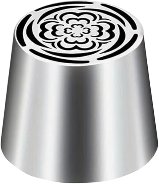 Extra Large Russian Piping Tip Stainless Steel Flower Piping Tips Rose Floral Icing Nozzles for Cake Decorating Frosting