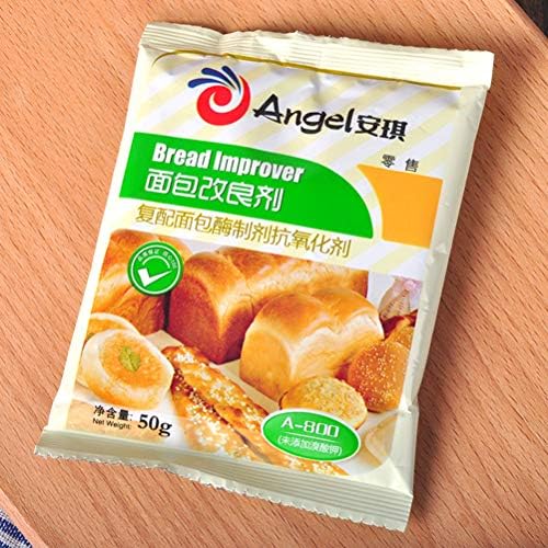 JTLB Bread Improver Dry Yeast Companion Bulking Agent for Kitchen Baking Supplies 50g (As Shown)