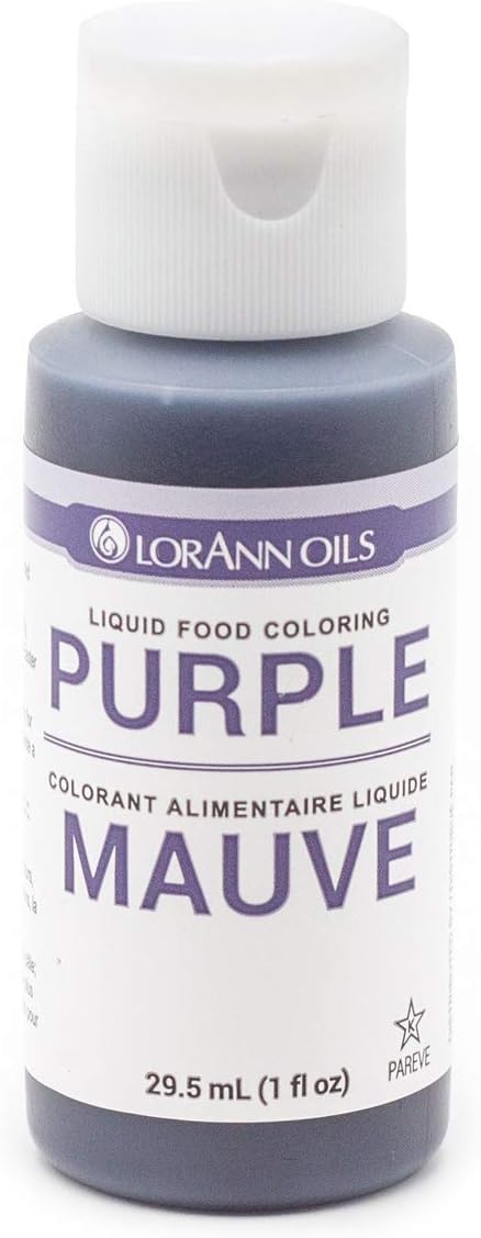LorAnn Purple Liquid Food Coloring, 1 ounce bottle