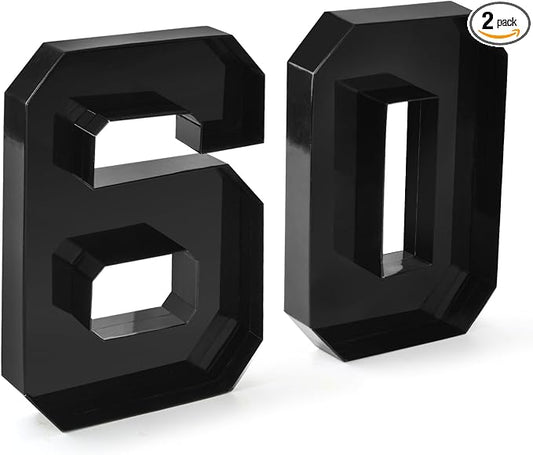Cardboard Number for Charcuterie 60 Set Fillable Tray 10.2'' Black Charcuterie Paper Box for 60th Birthday Anniversary Party Decorations Chocolate Candy Cupcake Container