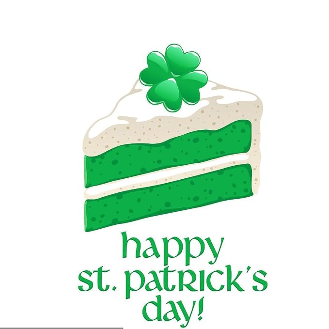 Edible Green Shamrock Sprinkles for Cake Decorating, Edible St Patrick's Day Sprinkles for Baking Cookie Decorations Cupcake Toppers Ice Cream Donut Toppings 85g/3oz