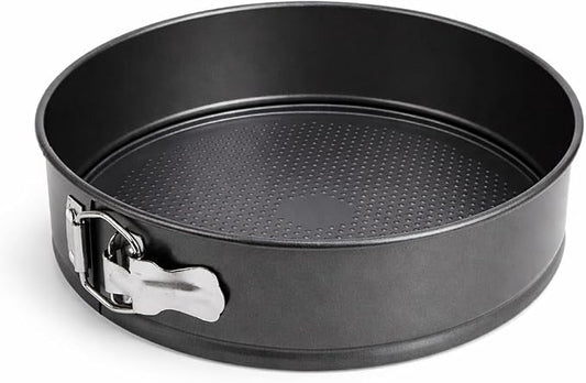 Wee's Beyond Non-Stick Springform Pan 9.5 Inch Cheesecake Pan for Baking – Easy Release Spring Form Pan with Removable Bottom – Durable Cake Pan for Cheesecake, Tortes & Desserts – Easy Clean Bakeware