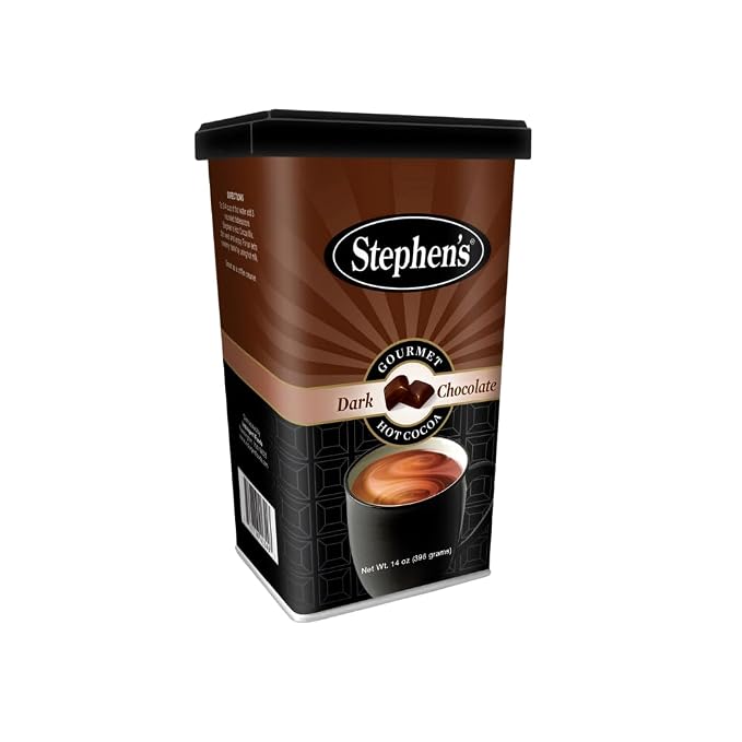 Stephen's Gourmet Hot Cocoa, Dark Chocolate, 14 OZ (Pack of 3)