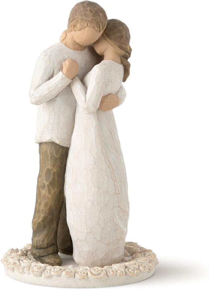 Willow Tree Promise, Sculpted Hand-Painted Cake Topper
