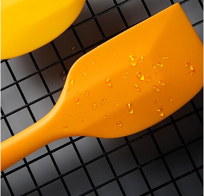 8 Piece Heat Resistant Silicone Spatula Set | Non Stick Rubber Spatula Kitchen Utensils for Cooking,Baking,and Mixing,Multicolor