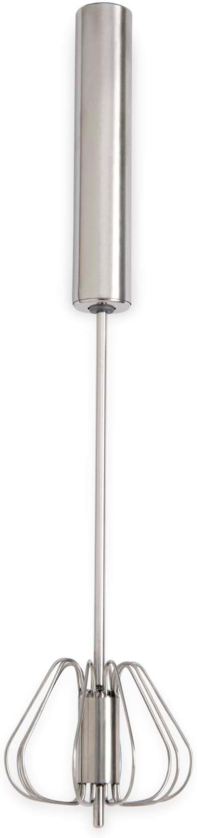 Mrs. Anderson’s Baking Rotary Whisk Hand Blender, Stainless Steel, 10.25-inches