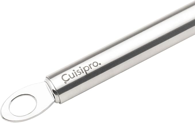 Cuisipro 10-Inch Silicone Flat Whisk, Frosted