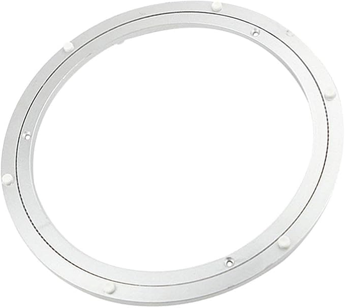 Aluminum Heavy Duty Lazy Susan Rotating Turntable Bearing Swivel Plate Hardware for Dining-Table (18 inch (12mm))