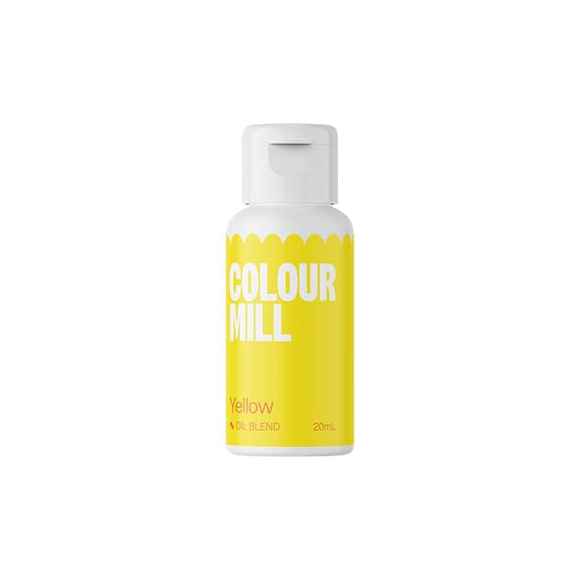 Colour Mill Oil Blend Food Coloring, 20 Milliliters Yellow