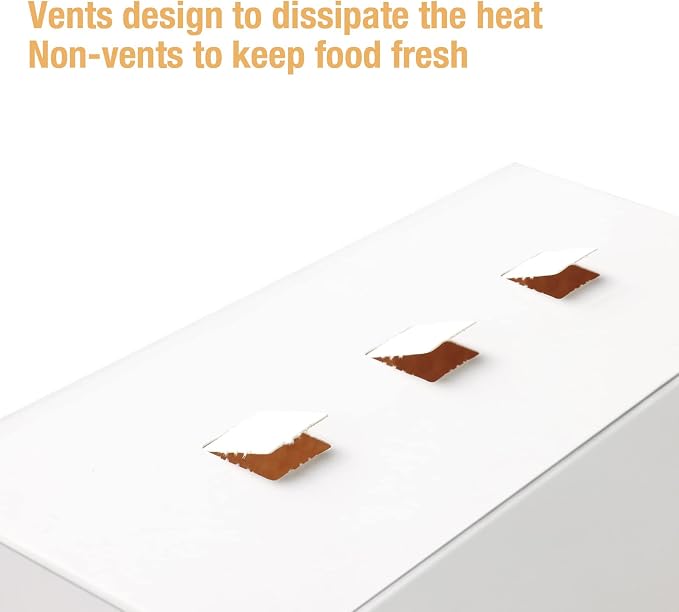 12 Take Out Food Containers, 9x6x3.5 Inches White Cardboard Lunch Boxes, Catering Boxes, Paper Food To Go Boxes