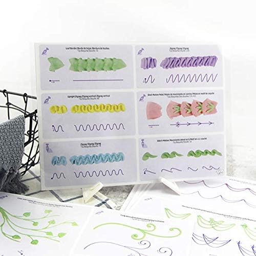 23 Sheets/Set Cake Decorating Practice Board Cream decorating drawings
