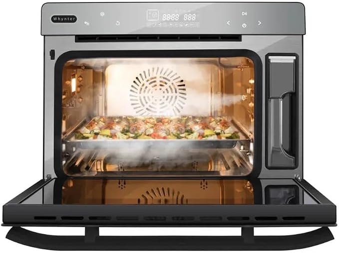 Whynter Combi oven 10-in-1 Multi-Function Steam,Air Fryer, Broil, Bake, Yogurt Maker, Dehydrator, 2026 Edition, Intelligent Convection 40 Quart Large Capacity Counter Top TSO-488GB-2