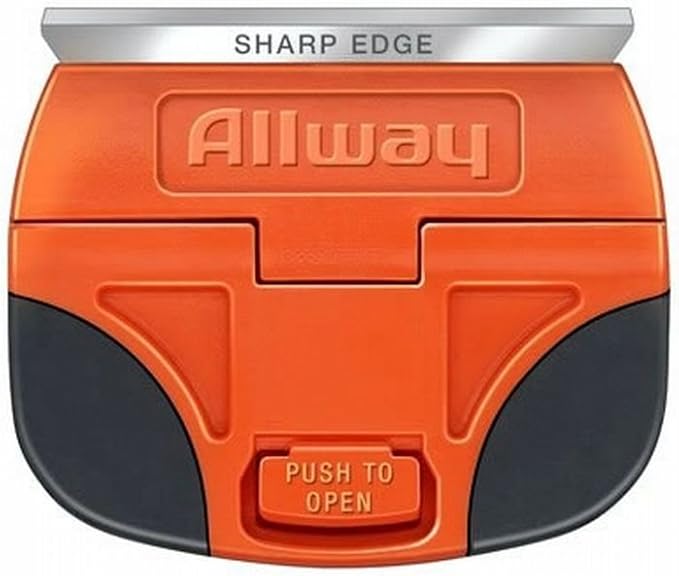 ALLWAY GUS Heavy-Duty Utility Scraper | Soft-Grip Handle, Easy Blade Change