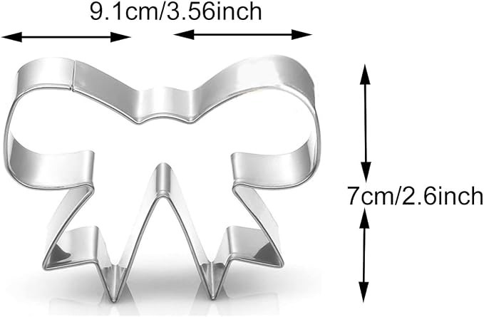 3.56-inch Bow-knot Biscuit Cookie Cutter