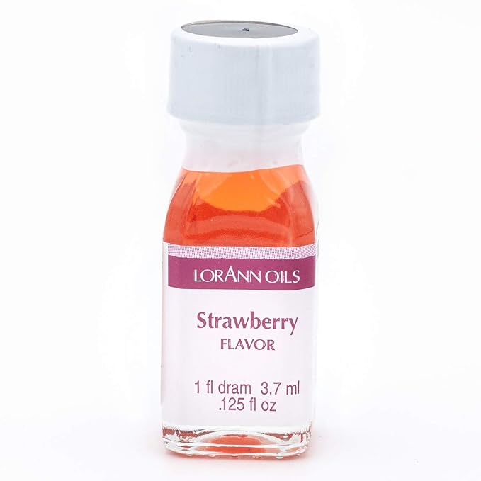 LorAnn Strawberry SS Flavor, 1 dram bottle (.0125 fl oz - 3.7ml - 1 teaspoon)