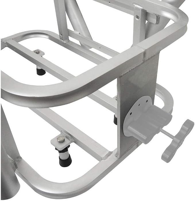 Extreme Max 3005.4257 Aluminum Jet Ski PWC Fishing Rod Rack and Cooler Combo - Compatible with RotoPax Fuel Can Mounts